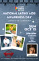 NATIONAL LATINX AIDS AWARENESS DAY: Sunday, 10/15/23 from 3:00 PM to 8:00 PM. $5 Donation