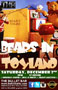 THE BULLET BAR and THR PRODUCTIONS Present BEARS IN TOYLAND: Saturday, 12/02/23 at 9:00 PM! $7 cover.