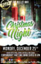 Christmas Night at The Bullet Bar: Monday, 12/25/23 from 5:00 PM to 2:00 AM.