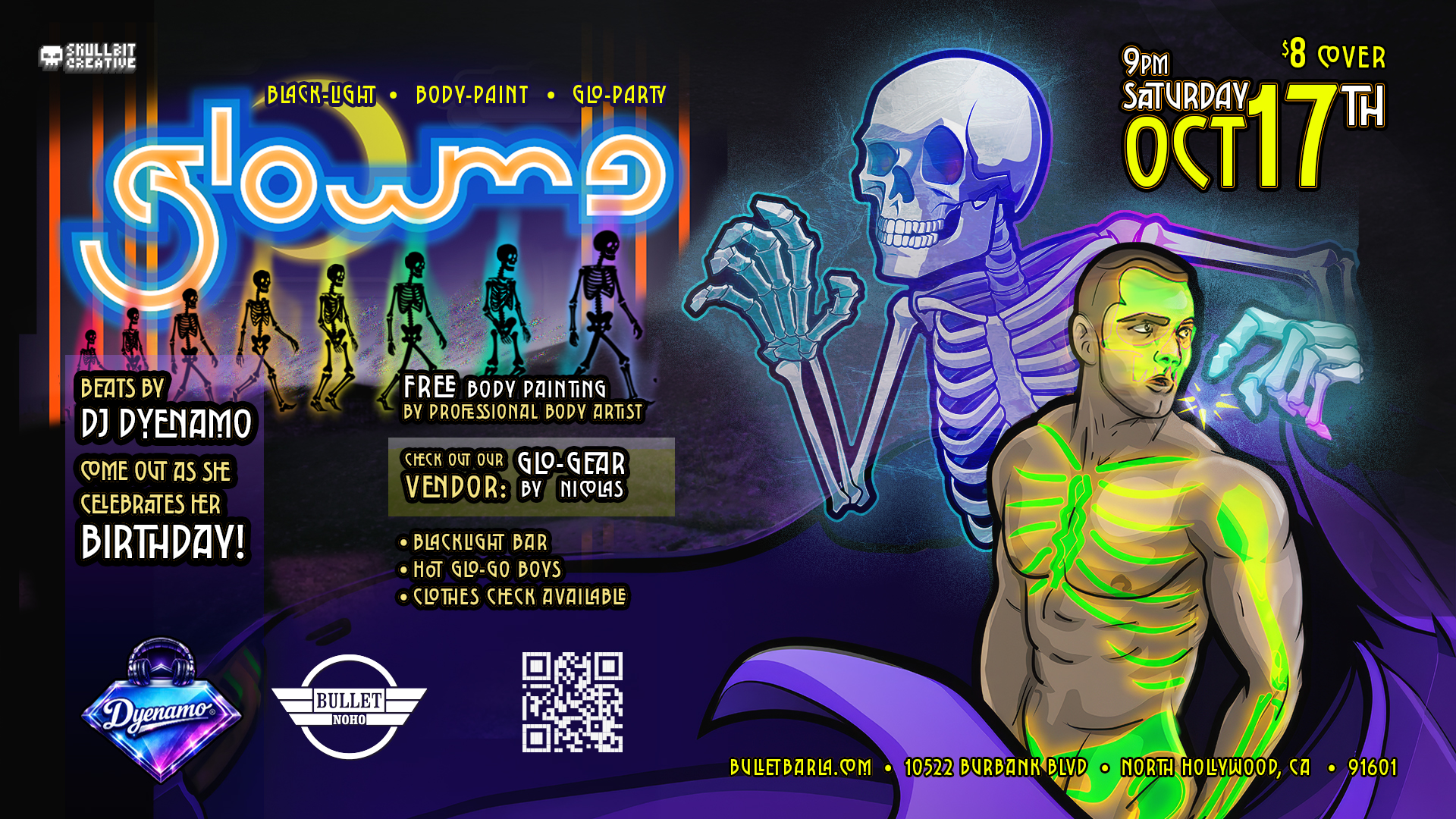 Glow Me - Blacklight Paint Party