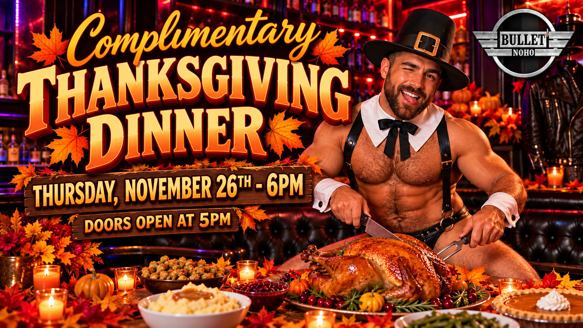 COMPLIMENTARY THANKSGIVING DINNER